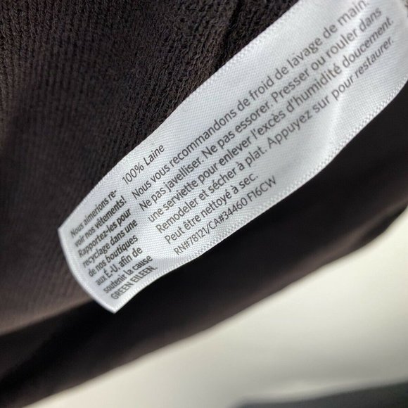 Eileen Fisher Funnel Dress Petite Small Sleeveless - Picture 4 of 8